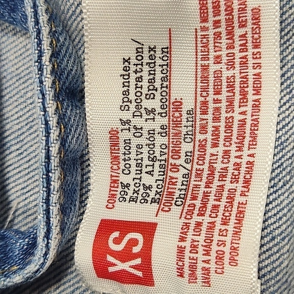 Pride women's denim jacket Size: XS - Picture 3 of 4